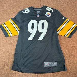 Nike Pittsburgh Steelers Brett Keisel 99 NFL Jersey Black Womens Small